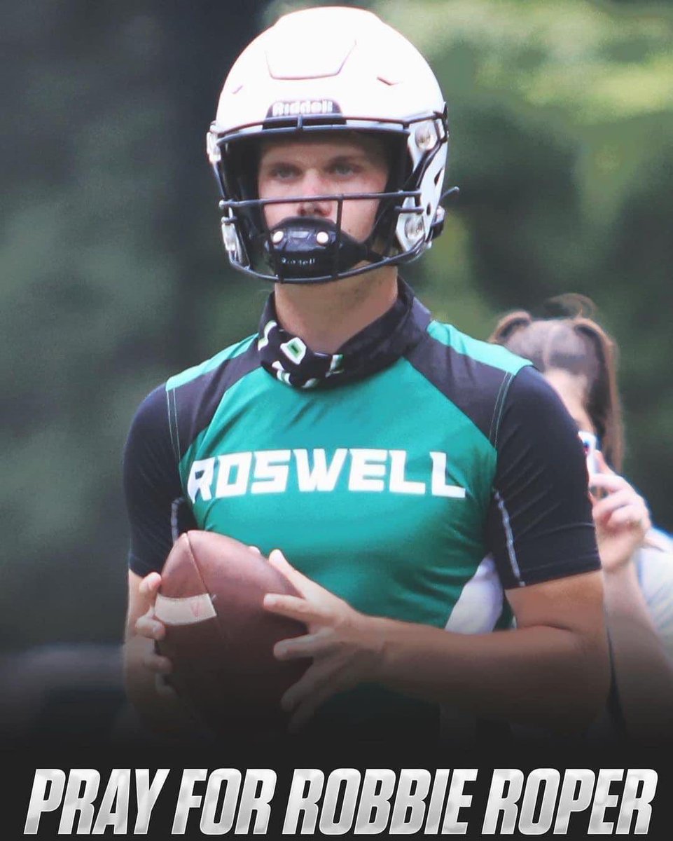 Trinity Christian School Football (@football_tcs) on Twitter photo Let’s all come together and pray for <a href="/robbieroper2022/">Robbie Roper 6'4 215lb Dual Threat QB/GPA 3.9</a> and his family as if he were one of our own! Let’s all come together and pray for <a href="/robbieroper2022/">Robbie Roper 6'4 215lb Dual Threat QB/GPA 3.9</a> and his family as if he were one of our own!