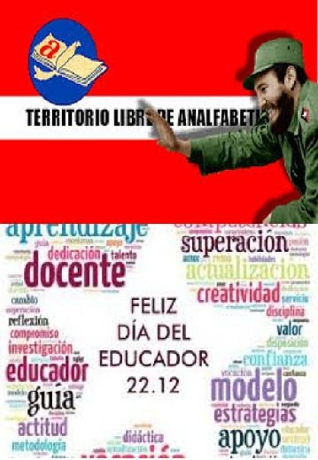 SntCultura's tweet photo. En 1962, en la Plaza de la Rev. José Martí, Fidel proclama a Cuba: Territorio libre de analfabetismo y como homenaje la fecha quedó instituida como el Día del Educador.Felicidades maestros. #CubaViveEnSuHistoria
#MaestrosPorSiempre @CubaMined @KatiaRodrguezR2
@CubaCentral https://t.co/29hRzMGVJG