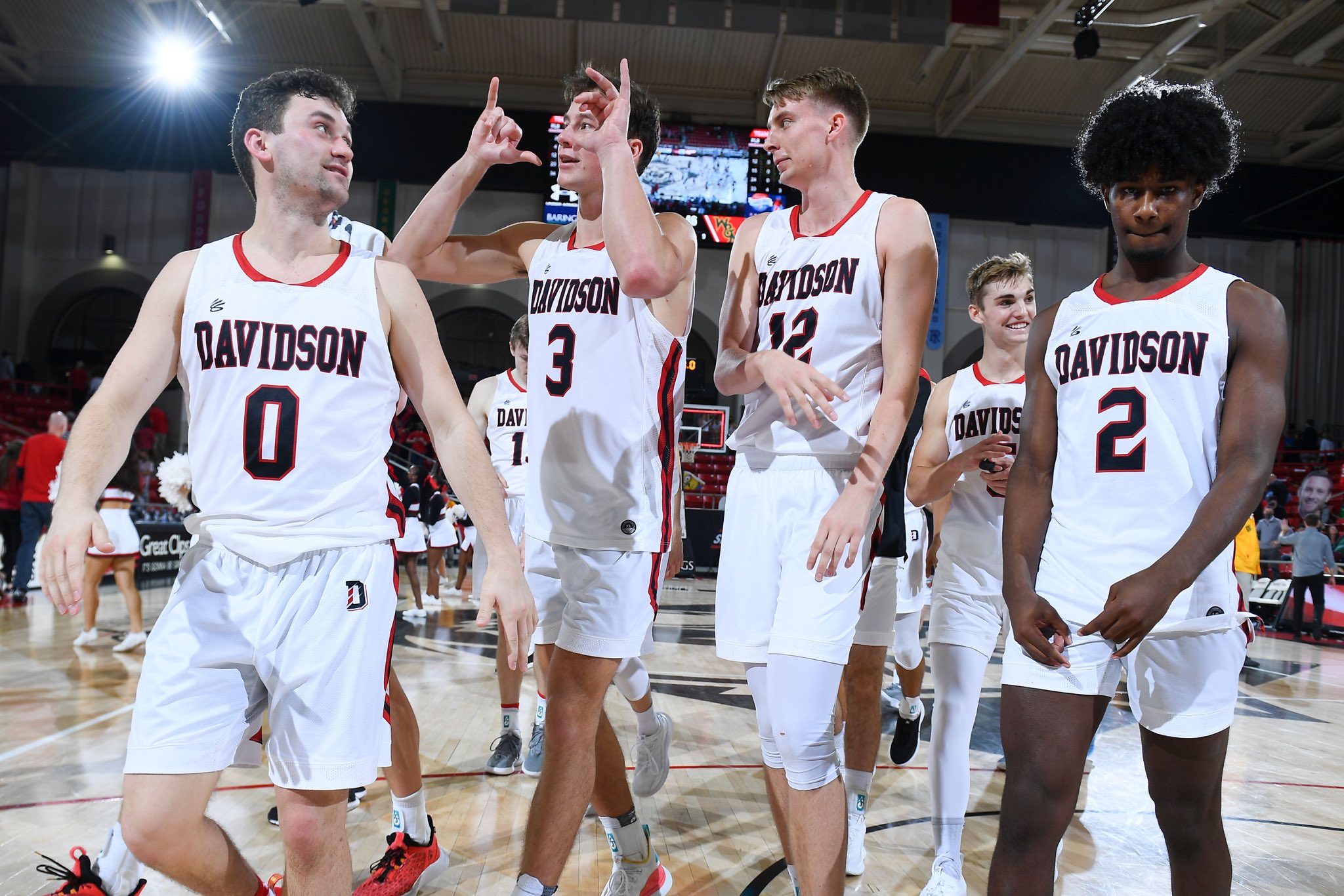 davidson college basketball roster