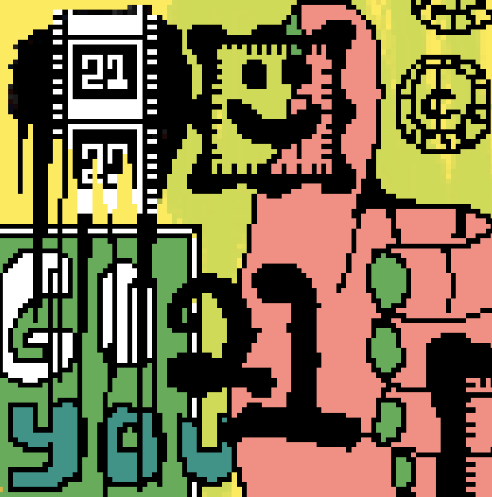 #21, Twentyone.  #nftart #NFTartist #NFT #OpenSeaNFT  #basquiat #pixelart