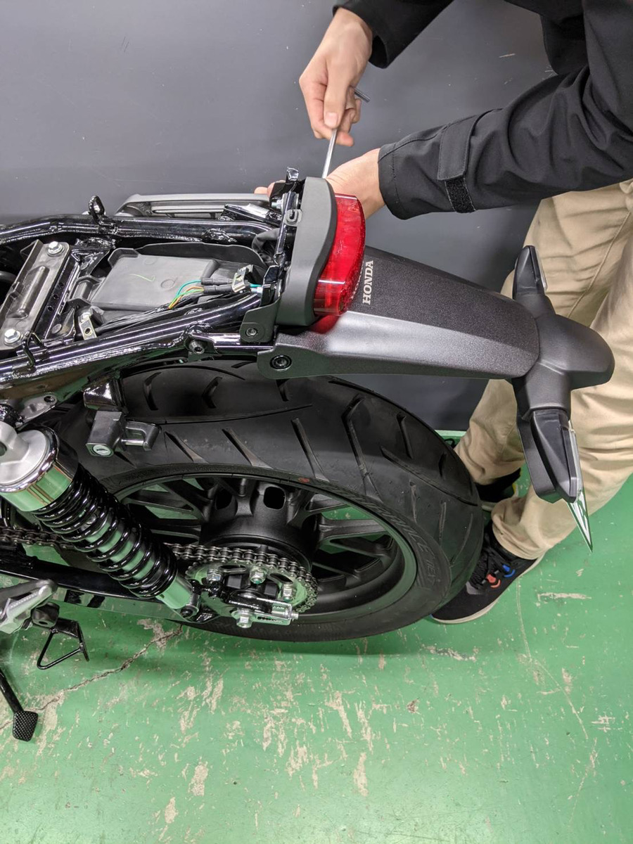 大人気 Active製 GB350S】ショートフェンダー化☆DAYTONA