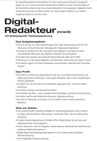 sarahschierack's tweet photo. 📢 Wir suchen Verstärkung! Im Team von @nimolter und mir wird im neuen Jahr eine Stelle frei. Wir freuen uns über Bewerbungen, Tipps, Retweets – und am allermeisten dann natürlich über die neue Kollegin oder den neuen Kollegen. Alle Infos ➡️ https://t.co/f338ikW3vT https://t.co/h6Jn24VMtd