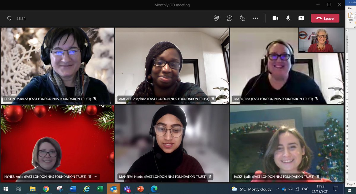 Our last <a href="/NHS_ELFT/">East London NHS Foundation Trust (ELFT)</a> <a href="/ELFT_OD/">Organisation Development Team - ELFT</a> team catch up for 2021 sharing our achievements and our future hopes and aims for the team and ourselves! Missing <a href="/OlgaOsokina2/">Olga Osokina</a>
