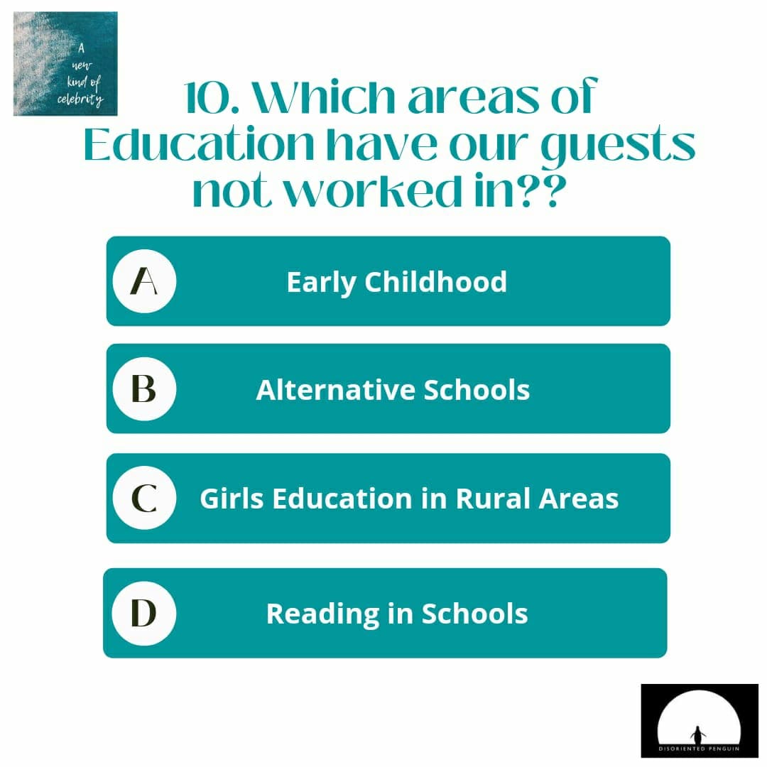 Here goes the next 2 questions of 12 questions that we'll be posting. Only 2 days left to enter for the #Giveaway. Hurry up and leave answers in the comments. Stay tuned for more questions to stand a chance to win an amazing gift hamper. Do share with your friends! 

Good luck!