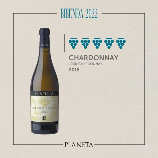 🏅 Our #Chardonnay 2018 has been awarded with 5 bunches! Thanks to Fondazione Italiana Sommelier for giving this recognition in the @Bibendaofficial 2022 guide!