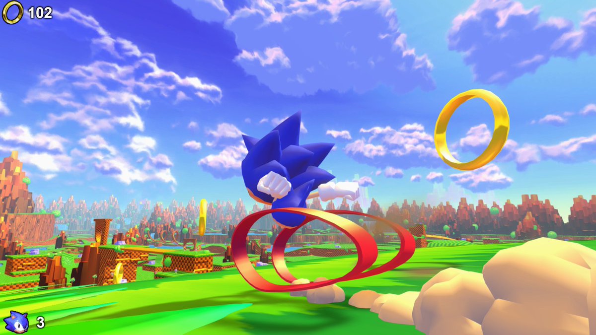 LitReidy's tweet photo. @Marchtotheshop I'd love a new 3D Sonic game that focuses on momentum based platforming. I've always liked the series and wanted it to succeed, and I feel a 3D game that focuses on that style would be very welcome. Some fan games have done a great job with this, like Sonic Utopia or GT. https://t.co/CkaHAWi4pA