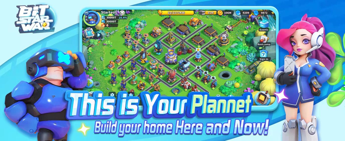 🤖Gamebox's positioning is similar to <a href="/GoGalaGames/">Gala Games</a>  
It's just that Gamebox is built on the EOS Chain.

We had cooperated with "Bit Star War" developed by <a href="/Starteosio/">Starteos</a> 

Welcome more game manufacturers to join Gamebox .

Sign up👩‍💻:forms.gle/zuehEaKfJaJdP9…