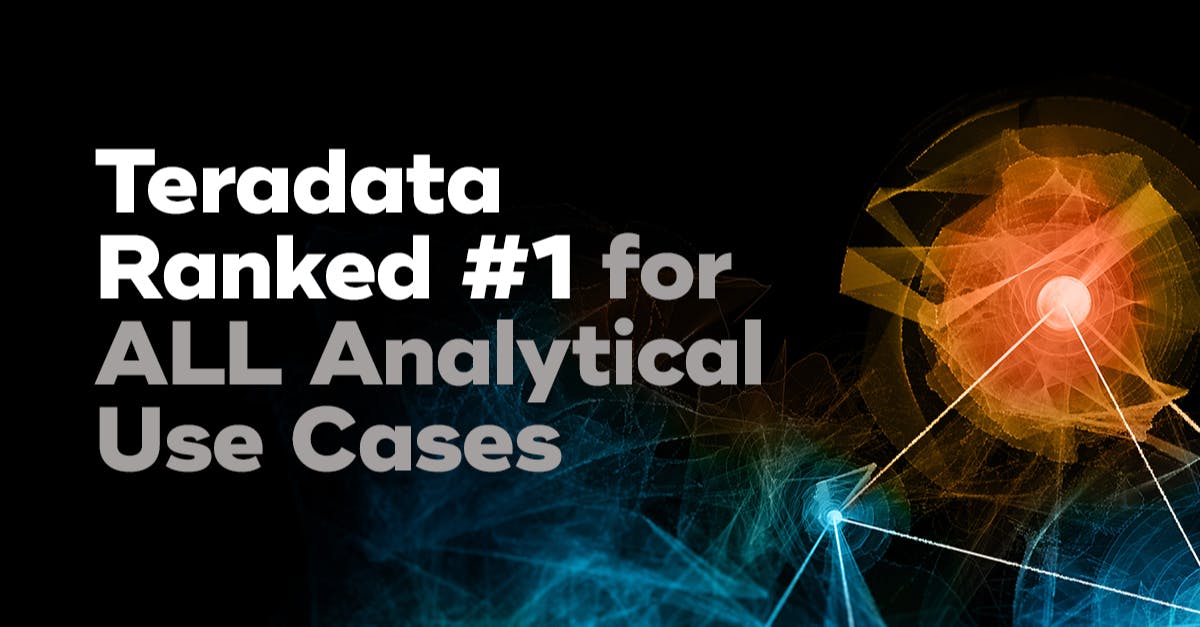DWright_Data's tweet image. .@Teradata named a Cloud Leader and earned the highest scores in all four analytical use cases in new Gartner reports. Read more here about how @Gartner_inc has named Teradata a #cloud leader: bit.ly/30Q4Byd