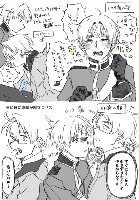 ミュバレ随時③
日に日にアグレッシブが顕著になるお兄ちゃん🇬🇧 