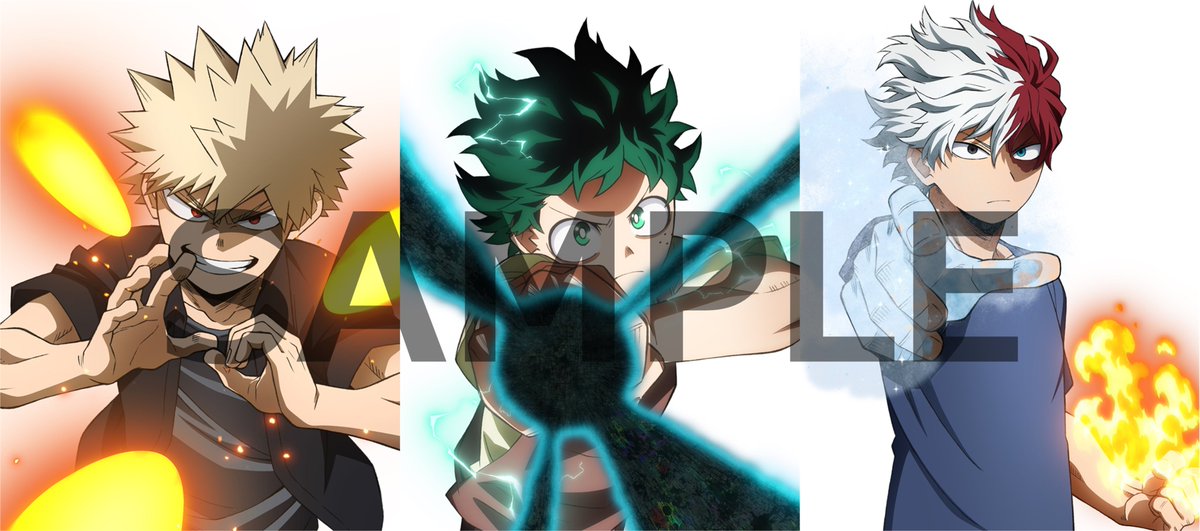 僕のヒーローアカデミア ワールドヒーローズミッション 緑谷出久 爆豪勝己 轟焦凍 TSUTAYA on X: