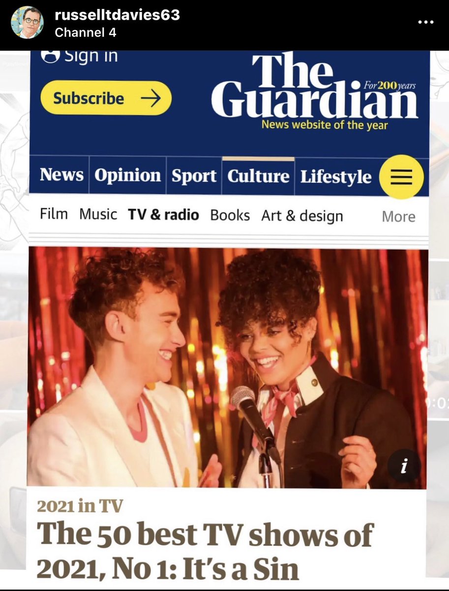 LAAAAAAAAAAAAA!
(Clutching pearls emoji)
#itsasin @russelldavies63 @alexander_olly #lydiawest @guardian