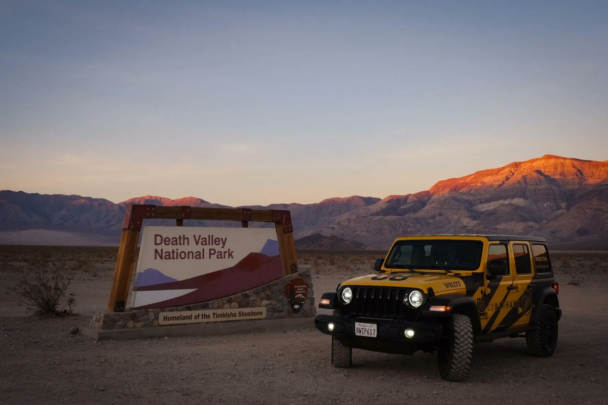 Phil Buchan - Cyberhawk - Drones (@cyberhawk_phil) on Twitter photo A <a href="/TheCyberhawk/">Cyberhawk™</a> jeep visiting Death Valley straddling the California-Nevada boarder. Known for extremes, with North America’s driest and hottest spot and lowest elevation. Cyberhawk get everywhere!
#drones #drone #UAV #UAS #Cyberhawk #unmanned #USA #California #Nevada A <a href="/TheCyberhawk/">Cyberhawk™</a> jeep visiting Death Valley straddling the California-Nevada boarder. Known for extremes, with North America’s driest and hottest spot and lowest elevation. Cyberhawk get everywhere!
#drones #drone #UAV #UAS #Cyberhawk #unmanned #USA #California #Nevada