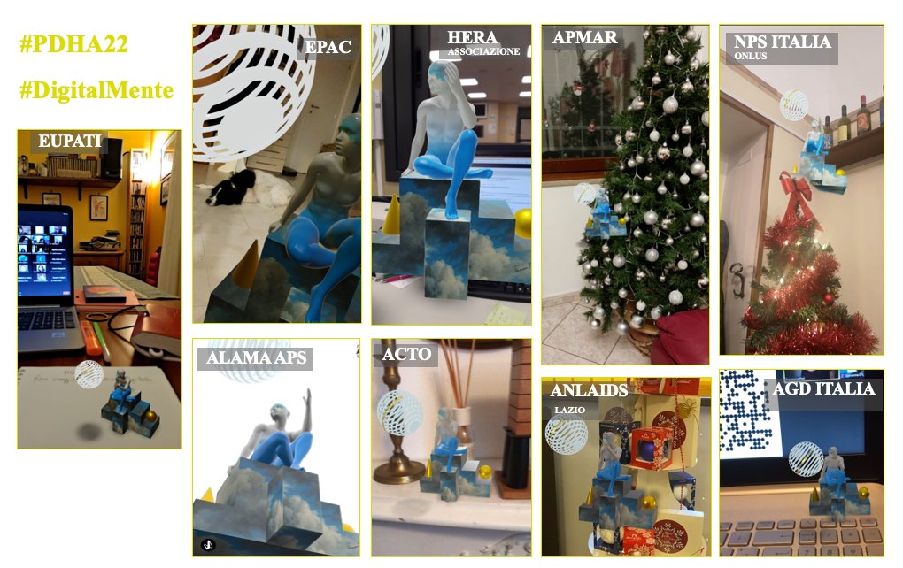 DigHealthAca's tweet photo. #DigitalMente è pronta a iniziare il suo viaggio insieme alle #AssociazioniPazienti nell’Italia digitale per il #PDHA22!
#DigitalMente è una scultura in 3D realizzata per le Associazioni di Pazienti del Patients’ #DigitalHealth Awards che sarà la mascotte del PDHA22.
Stay tuned! https://t.co/7O4iXKR4Ug