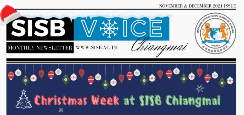 SISBCM's tweet photo. November and December have been a busy period for everyone at SIngapore International School. Check out our school newsletter, SISB Voice, to see everything we've been up to #SISBcm #SISB #Chiangmai
https://t.co/17JJaoOkYt https://t.co/zynw85WI2k