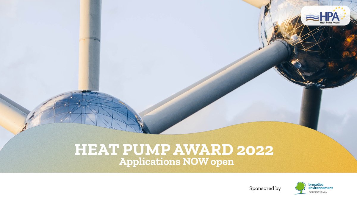 helloheatpumps's tweet photo. 🚀#HPA2022 Applications open!
🤔Do you have any innovative #HeatPump project developed at #local level? You can be the winner in one of our categories: #HPCY #DecarbIndustry #Decarbuilding #OutOfTheBox
Apply here ➡️ https://t.co/Lt5ZLC4d3g https://t.co/Cp0vMHKIZX