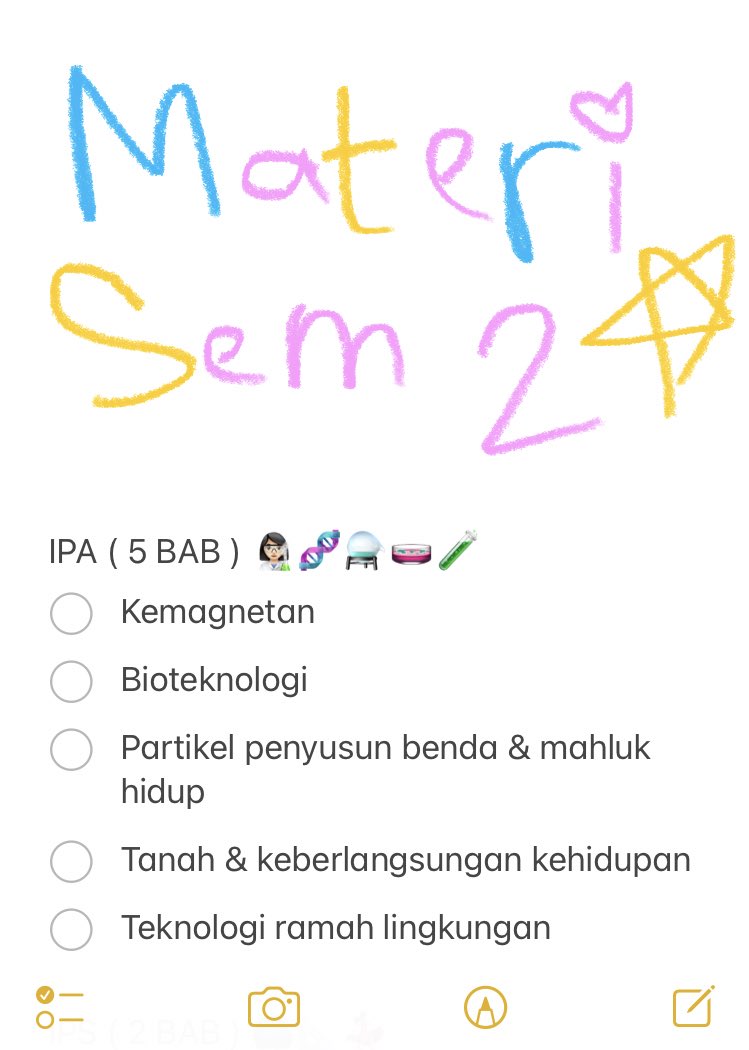 cutiesbabys's tweet photo. guyss ini ada list materi kelas 9 sem 2, siapatauu ada yang mau nyicil belajar buat sem 2. SEMANGAATTT!! 🦋🥰🥳🧚🏻‍♀️💖 https://t.co/pcbDySFMCq