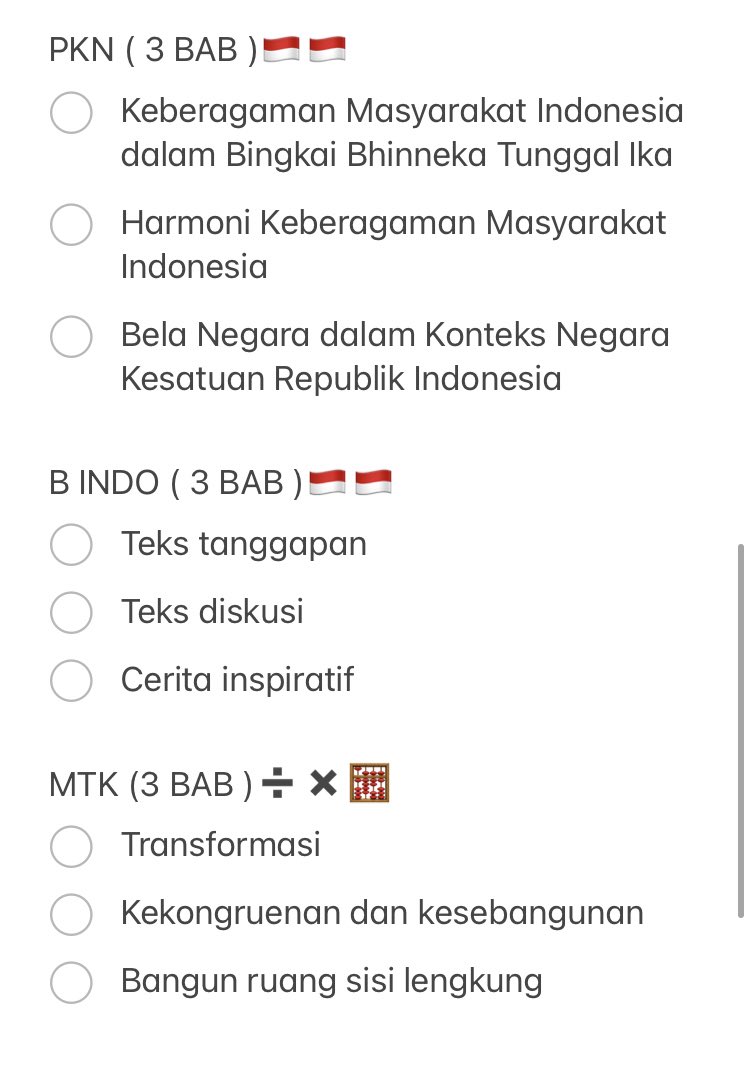 cutiesbabys's tweet photo. guyss ini ada list materi kelas 9 sem 2, siapatauu ada yang mau nyicil belajar buat sem 2. SEMANGAATTT!! 🦋🥰🥳🧚🏻‍♀️💖 https://t.co/pcbDySFMCq
