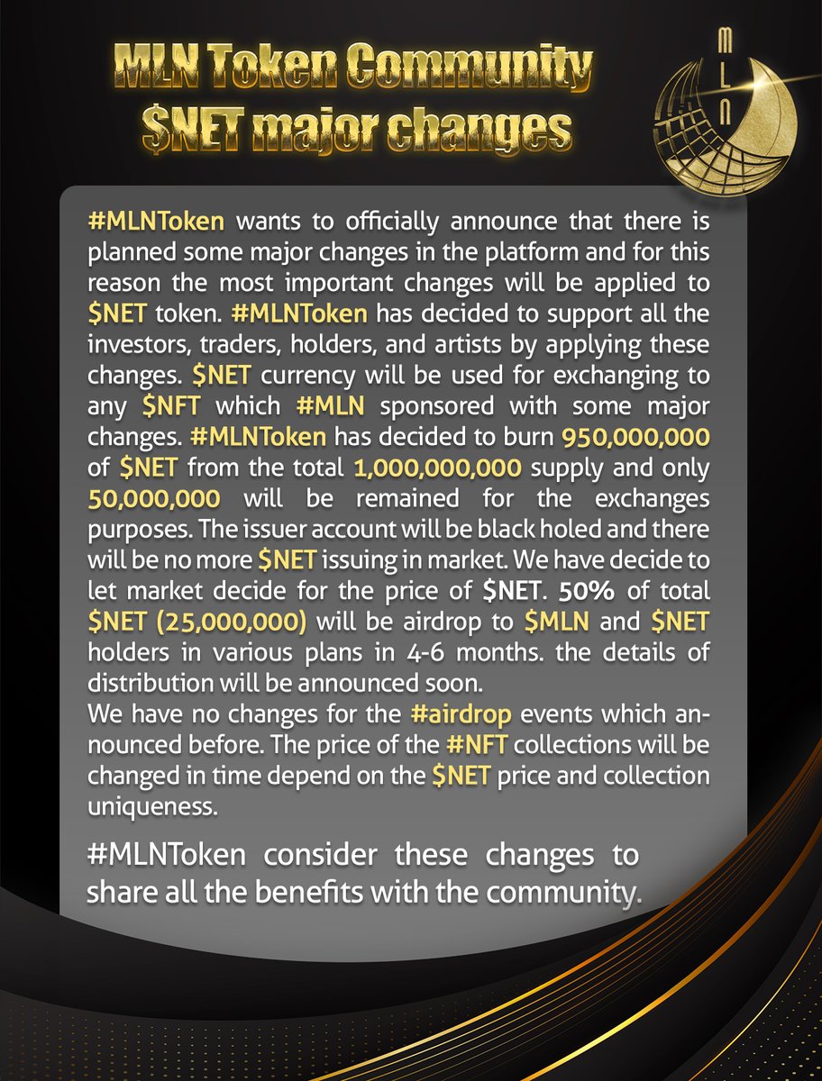 MLNToken tweet media