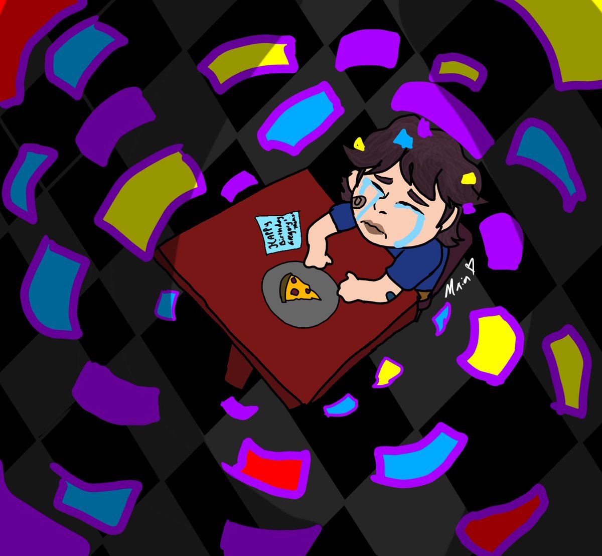 STOWAWAYISM's tweet photo. [ TW/ child abandonment ] 

      Tears falling down at the party 

               Saddest little baby in the room 

[ ART IS BY ME ] https://t.co/CC8fJVKErO