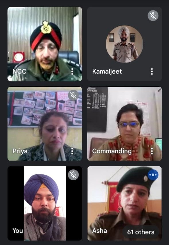 STS WORLD SCHOOL Today attended online conference with Brigadier I.S Bhalla , in which  we discussed about the problems being faced in NCC routine  , and also discussed about registration of Alumni .
<a href="/raminde94301780/">Raminder</a> <a href="/Prabhjo60556013/">Prabhjot Gill</a> <a href="/STSWSRAJGOMAL/">S.T.S. World School (Official)</a> <a href="/cbseindia29/">CBSE HQ</a> @KhullarY <a href="/8punjab/">8punjab@phagwara</a>