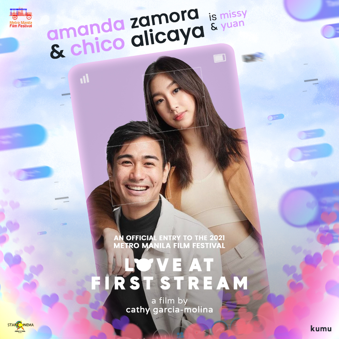 StarCinema's tweet photo. Amanda Zamora and Chico Alicaya are MISSY and YUAN and they're UNSTOPPABLE! Catch them in #LoveAtFirstStream this December 25!

#LAFSMMFF2021 https://t.co/4sp7q7hP78