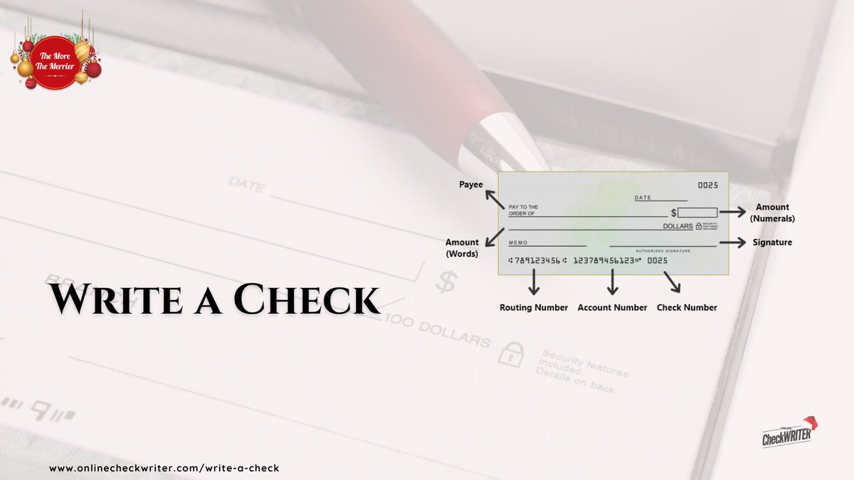 webcheckwriter's tweet image. onlinecheckwriter.com/write-a-check

Online Check Writer is absolutely the best software available today for writing checks online. Create customized Checks instantly in a cost-effective manner using Online Check Writer.

#WriteACheck #WriteCheck #CheckPrinting