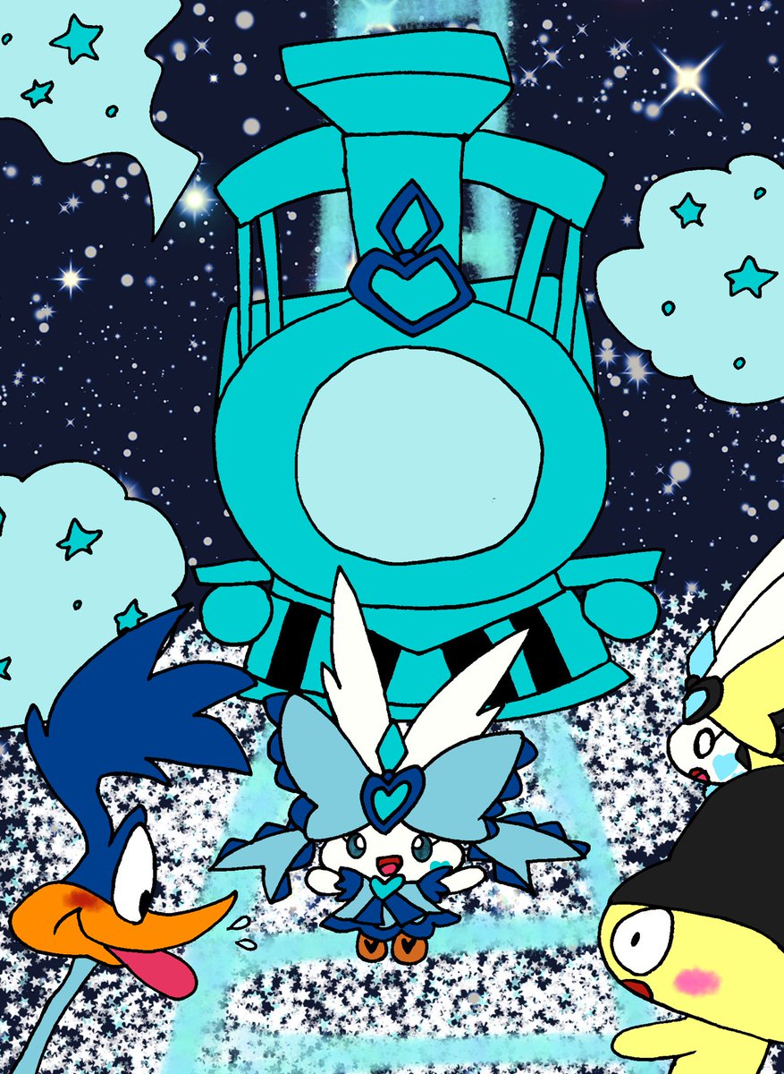 Petit_Paphio's tweet photo. Mametchi "Is this Cyan's ability !? Ghost trains can run in the sky."
BEEP! BEEP!
After all, the ghost train never hit Wile E.. Road runners boarded a ghost train and went to play above the clouds. #superwizard #RoadRunner #Mametchi #fanart https://t.co/sXuJdIs7JY