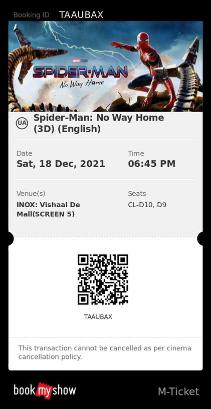 Harish1114891's tweet photo. @SonyPicsIndia #sonyindia #SpiderManNoWayHome #SpiderMan #contest https://t.co/9Iuale1DSg
