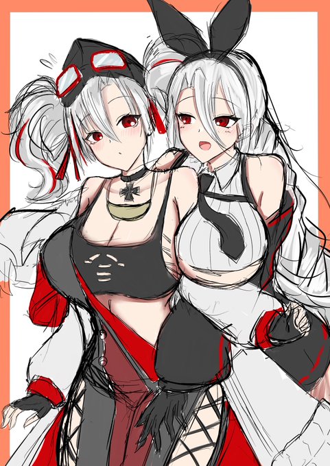 プリンツ・アーダルベルトとハインリヒとの絡みが良さそう、、、
#アズールレーン 