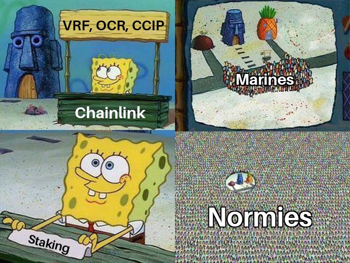 PatrickBatelink's tweet photo. Normies be outpriced by then $LINK https://t.co/ysq2b18HLD