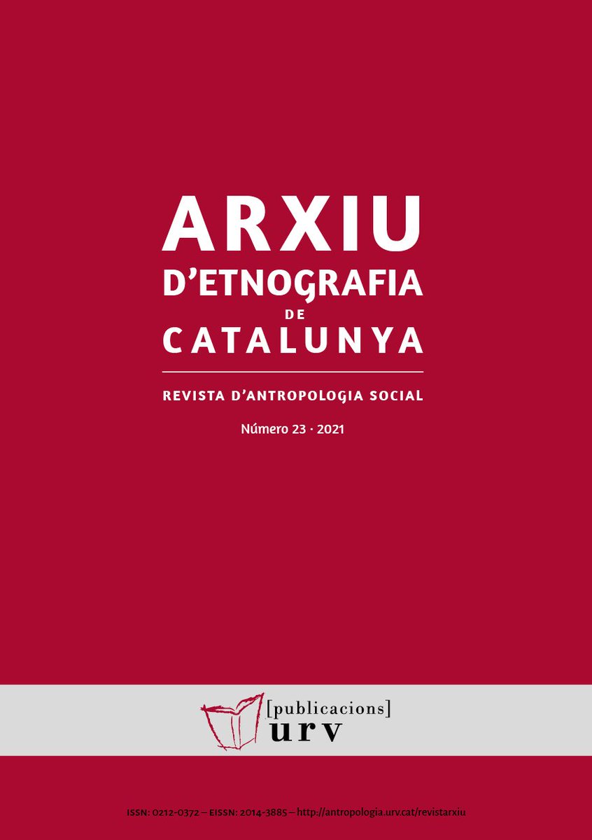 Ahir es va publicar el número 23 de la Revista Arxiu d'Etnografia de Catalunya. Publicació acadèmica electrònica vinculada al Departament d'Antropologia, Filosofia i Treball Social (URV) i l'ITA: Associació d'Antropologia.
revistes.urv.cat/index.php/aec/…

<a href="/PublicacionsURV/">PublicacionsURV</a>
