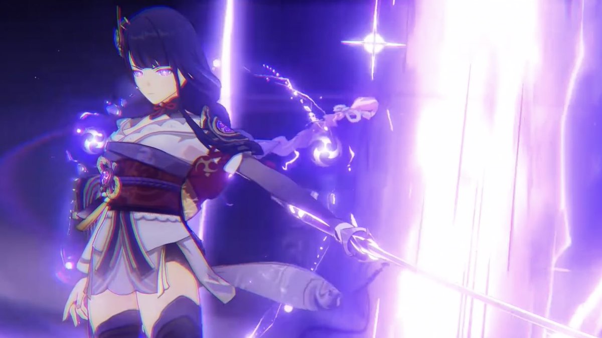 hourly raiden ei (@hourlyraiden) on Twitter photo Raiden Ei’s 夢想の一太刀; Musou no Hito-tachi, One Slash of No Conception. Raiden Ei’s 夢想の一太刀; Musou no Hito-tachi, One Slash of No Conception.