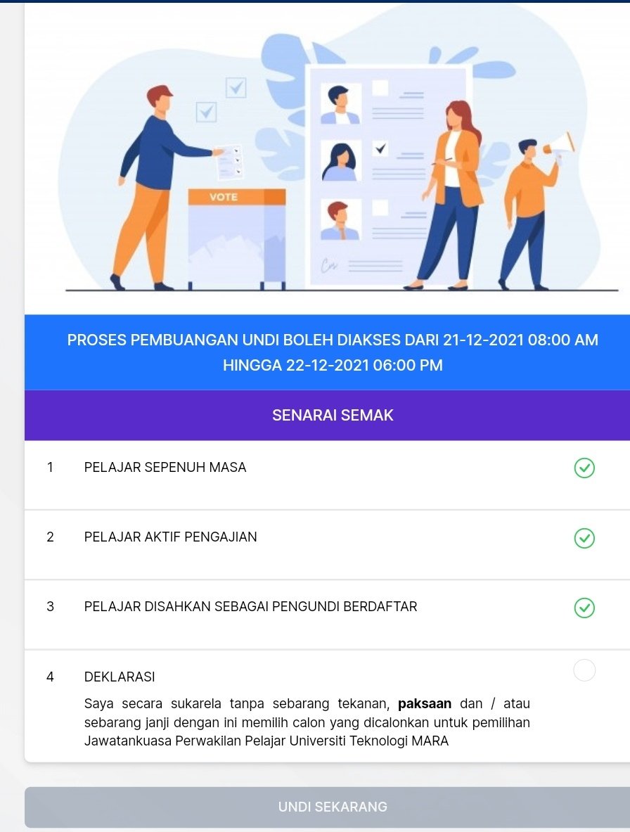 keisukyo37's tweet photo. HAHAHAHAHAHA SAYA DIPAKSA KOT
TAK CAYA? Siap bagi list name siapa tak undi and lecturer FPP yg call suruh undi. Lmao #UiTM declaration issa joke https://t.co/BbE1MpJb1b