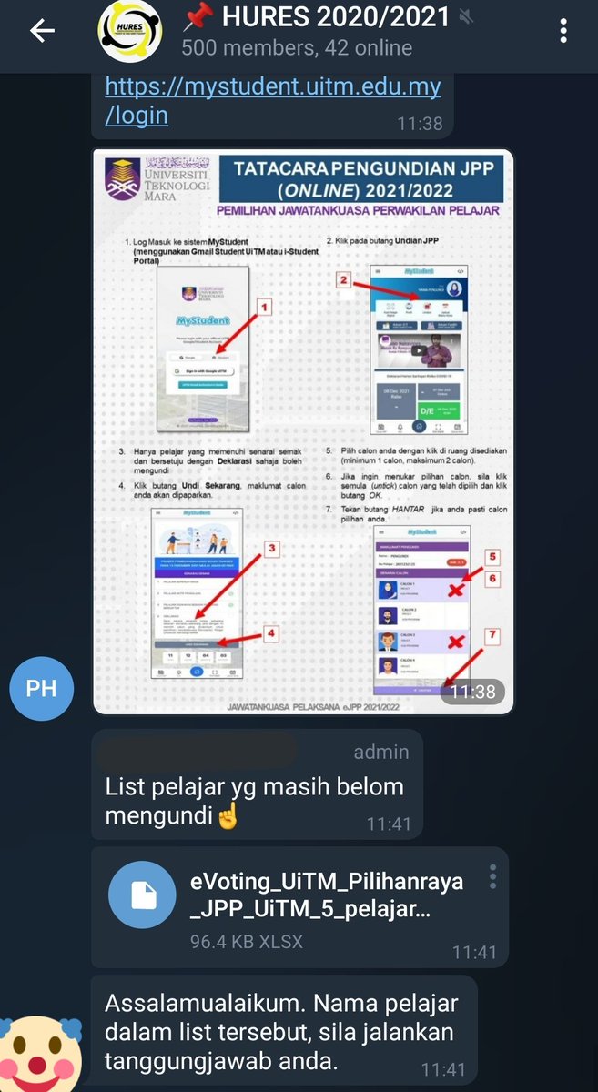 keisukyo37's tweet photo. HAHAHAHAHAHA SAYA DIPAKSA KOT
TAK CAYA? Siap bagi list name siapa tak undi and lecturer FPP yg call suruh undi. Lmao #UiTM declaration issa joke https://t.co/BbE1MpJb1b