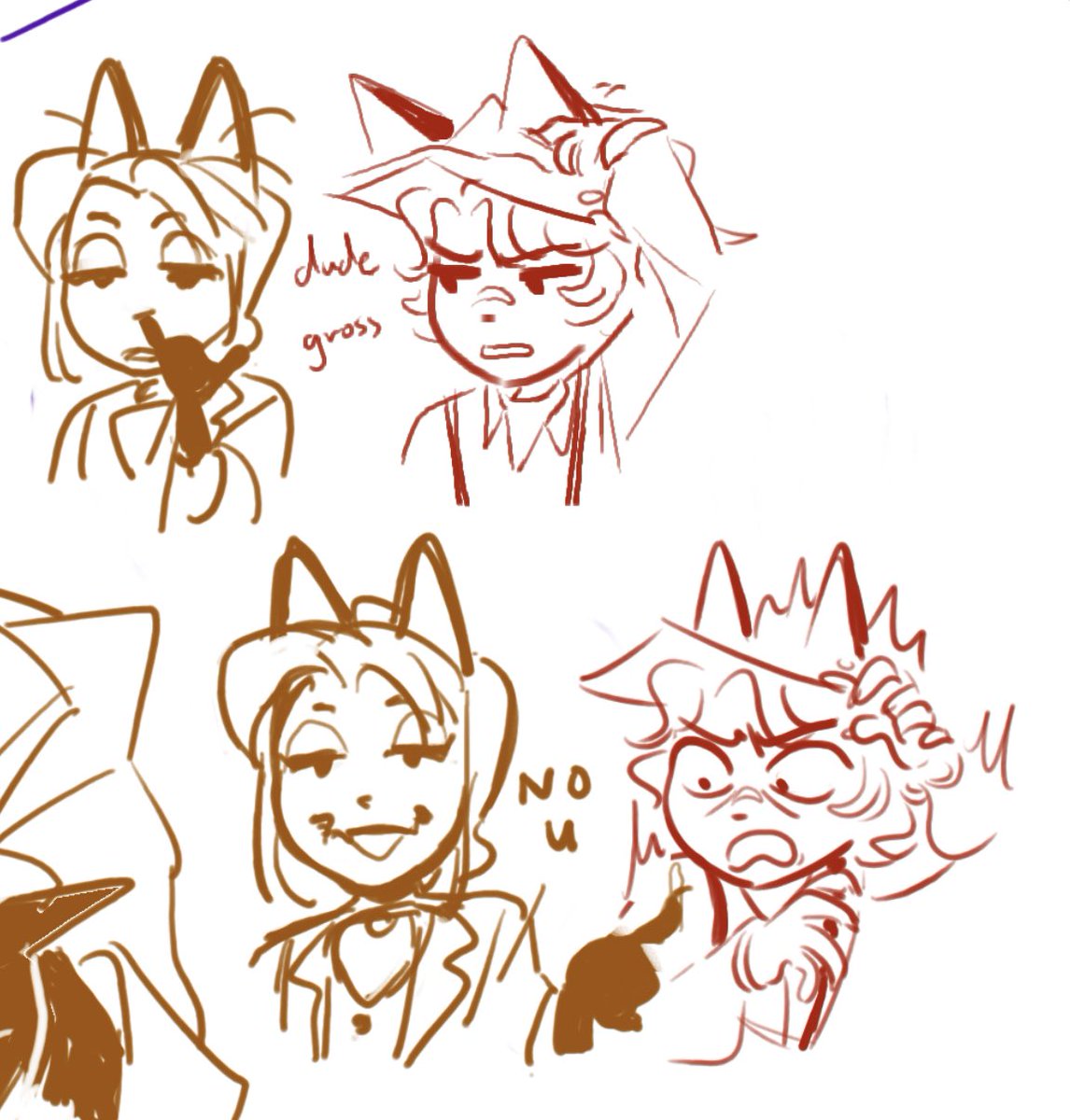 hello everyone im here to provide the world with catcrime duo drawpiles ft tony's kool kat samoots ๐๐โโฌ
vincenzo is my stupid boy