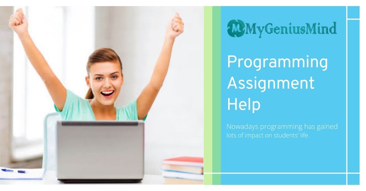 mygeniusmindau's tweet image. If you need programming assignment help? Contact our experts and get the best online programming assignment help and homework solutions for computer science students.

Order Online: mygeniusmind.com/programming-as…

#ProgrammingAssignmentHelp #ProgrammingAssignmentSolutions #MyGeniusMind