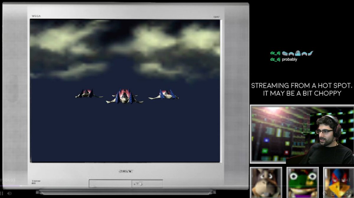 yami_twitch's tweet photo. Live from the cockpit #starfox https://t.co/ahM2qDNh2Q