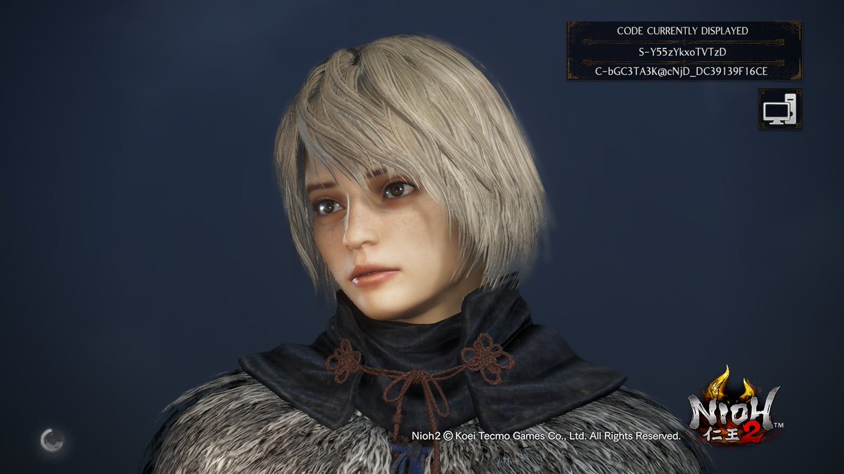 hotashis's tweet photo. heather cause the guy who made it didnt upload a code

Steam : S-Y55zYkxoTVTzD
EpicGames : C-bGC3TA3K@cNjD_DC39139F16CE
 #Nioh2 #Nioh2pc_code https://t.co/3ZjtlGc60X
