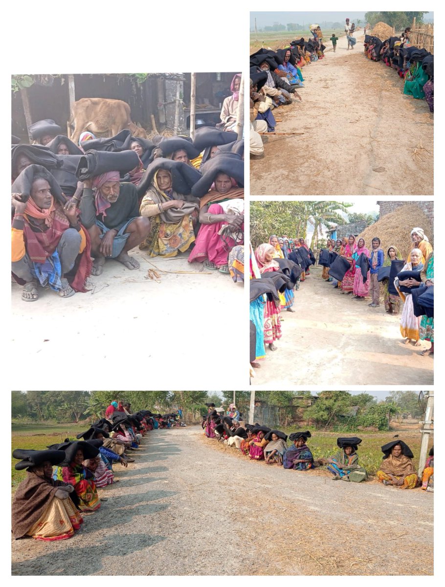 Nageshwarfound2's tweet photo. Within just 5 days.

Our team delivered blankets to 600 helpless elderly people.🤗 

Our team is finding helpless persons everywhere and extending help to them🥰
 
#Bihar #Donate #Blanketdrive #Helpchain @Manishactor2

Donate Here- https://t.co/QSEhK1ahO6 https://t.co/ntA7ooyvm8