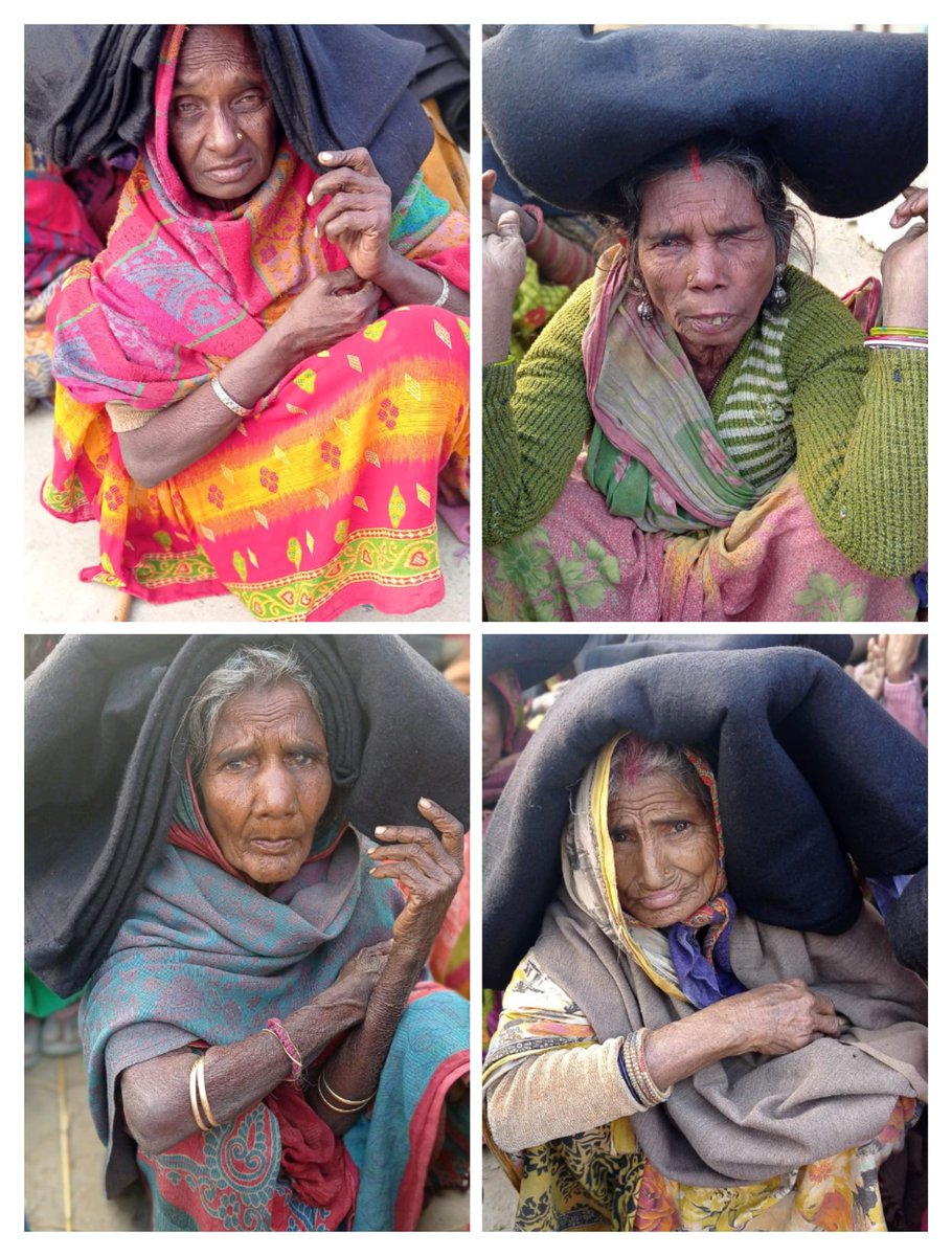 Nageshwarfound2's tweet photo. Within just 5 days.

Our team delivered blankets to 600 helpless elderly people.🤗 

Our team is finding helpless persons everywhere and extending help to them🥰
 
#Bihar #Donate #Blanketdrive #Helpchain @Manishactor2

Donate Here- https://t.co/QSEhK1ahO6 https://t.co/ntA7ooyvm8