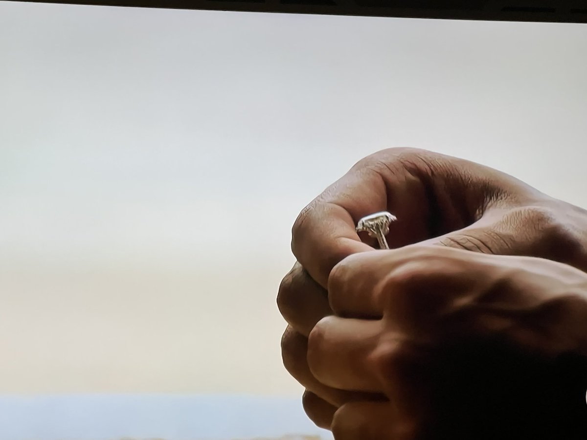 BachelorHotTake's tweet photo. My dude B picked the Rock of Gibraltar attached to that damn ring. She’s going to need to hit those curls to flex that proper. #bachelorette https://t.co/BaajAraIKd