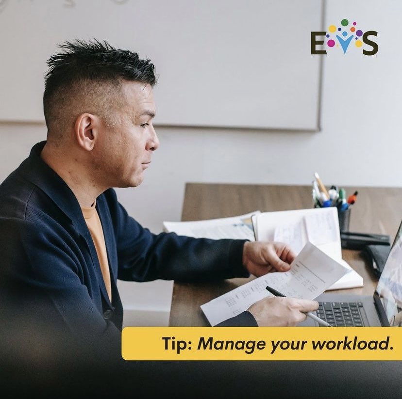 Planning and mapping out your workload in this way should stop you from feeling overwhelmed.

☀️ 𝐅𝐁: Empowered Virtual Services Philippines
☀️ 𝐈𝐆: @empoweredfilipino
☀️ 𝐓𝐰𝐢𝐭𝐭𝐞𝐫: <a href="/empoweredvsph/">Empowered Virtual Services Philippines</a>

#EVS #EmpoweringVirtualAssistants #EVSAcademy #Freeworkbook
