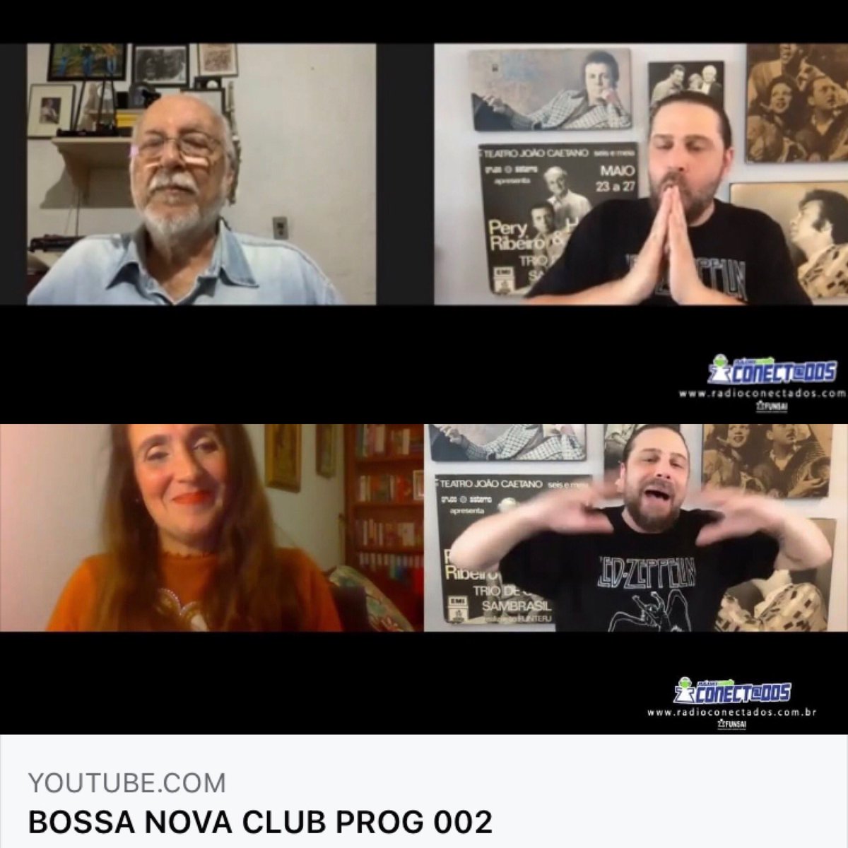 juliana_areias's tweet photo. Australia-USA-Brazil connected! Super chat with our dearest Bernardo Martins to celebrate the 10th Anniversary of the Bossa Nova Club! Viva a Bossa always!!!
https://t.co/3umwcNo2lS
๐ #bossanova #bossanovaclub #bossa #girlfromipanema #robertomenescal #julianaareias #lauravall https://t.co/NBzQgxmzh8