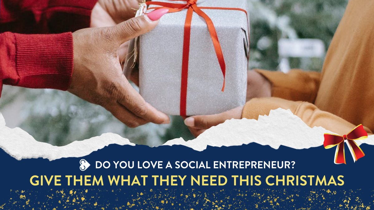 StartSomeGood's tweet photo. Give the Gift of Changemaking by supporting emerging social entrepreneurs and changemakers to receive the learning and community they need to make progress and make a difference.
Visit here to make an impact π https://t.co/A91uRsi35T
#startsomegood #socialenterprise #socent https://t.co/bukWDDdgod