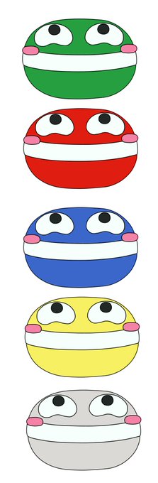 @itigo_popuka 以前作ったスケベポップ君や 