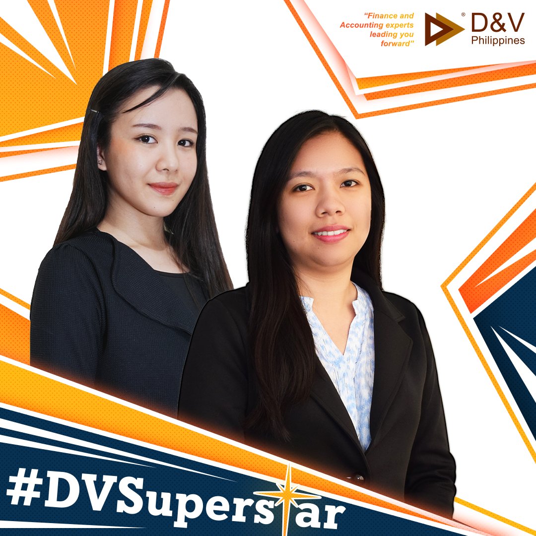 Joining our ranks of #DVSuperstars, here are Elysee and Chin proving that there's no stopping a DVa from bringing the best performance at helping our client throughout the financial year. 

It's what we do best here at D&amp;V Philippines. Keep it up girls! 👧✨

#professionals