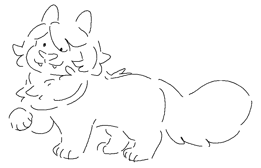 wanted to see how fast i can draw and i drew this little bastard in 1 minute 28 seconds