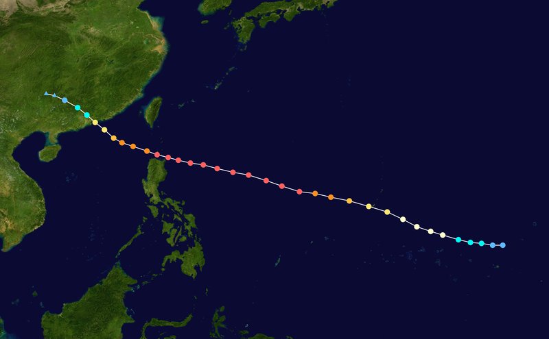 CycloneAnalyser's tweet photo. #CycloneFacts
In 1964 Pacific became the busiest basin to have form 54 tropical #depression,39 #storms,26 #Typhoons & 7 #SuperTyphoon in it.
Typhoon #Sally became the strongest with winds of 355 Kph while Typhoon #Louise became the intense Cyclone with 890 mb pressure. https://t.co/DN7cg83TlK