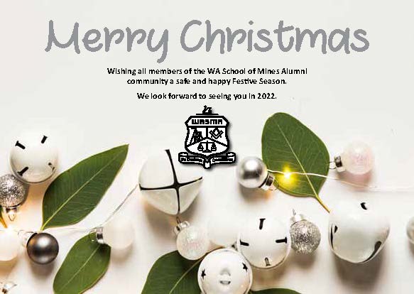 wasmalumni's tweet photo. Wishing you all a wonderful Festive Season.
We look forward to seeing you in 2022!

#wasma #wasm #wasmmece #waschoolofmines https://t.co/W27JD06JNH