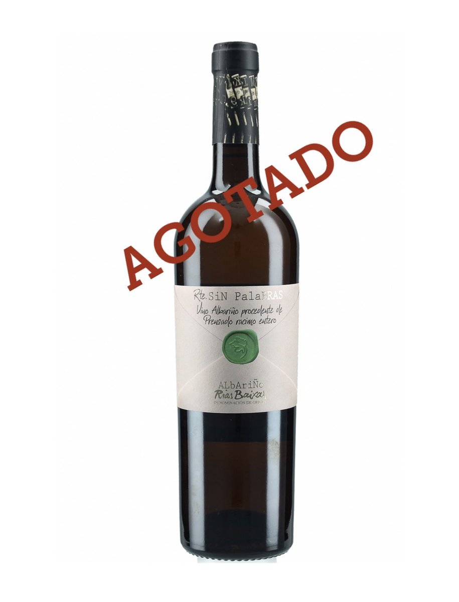 AGOTADOprimera añada del SINPALABRAS RASPÓN 2018 añada maravillosa que no se ha vuelto a repetir en “nuestra casa”que nos permitió utilizar el raspón perfectamente maduro para hacer una elaboración distinta del albariño de nuestras cepas más viejas gracias a todos por la acogida
